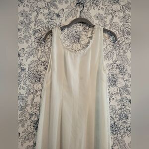 Cream Slip Dress